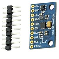 Organizer MPU9250 299DOF 9-Axis 9 DOF 16 Bit Gyroscope Acceleration Magnetic Sensor 9-Axis Attitude +Gyro+Accelerator+Compass Magnetic Field Sensor Module IIC/SPI for Arduino GY-9250