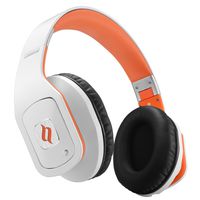 Noontec Noise Cancelling Over-ear Headphones Hammo GO The One Choice For Audiophiles Pure Sound Quality, Durable, Foldable & Fashionable Stereo Headphones (White with Noise Cancelling)