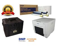 DNP DS-RX1HS Photo Printer.. BUNDLE DEAL. Comes with our exclusive CARRYING CASE and 1 BOX OF 4X6" media kit paper & ribbon (1400 prints). THREE YEAR WARRANTY INCLUDED!!! Authorized Dealer.
