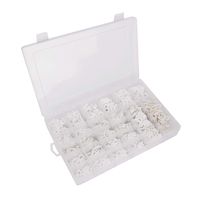 Letter Board Letters,645 PRE-Cut Characters (3/4 and 7/8 Inch,White) with Sorting Tray