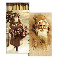 HomArt Father Christmas Match Box with Wooden Matches
