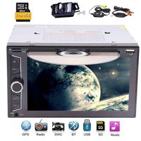 Wireless Rearview Camera for Parking+6.2 inch Touch Screen automagnitol 2 din Car DVD Universal autoradio 2din car Radio GPS auto Tactics Main Unit car pc car Monitor Player Double din in Dash fo