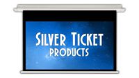 SIE-169100-G Silver Ticket 16:9 4K Ultra HD Ready HDTV in-Ceiling Electric Projector Screen (16:9, 100", Grey Material)