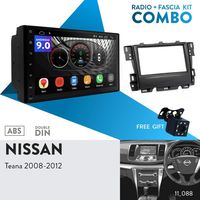UGAR EX9 7" Android 9.0 DSP Car Stereo Radio Plus 11-088 Fascia Kit for Nissan Teana 2008-2012