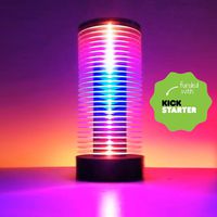 Muzio VU Meter LED Music Tower - Music Spectrum Audio Analyzer Fully Assembled