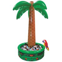 Amscan Jumbo Inflatable Palm Tree Party Cooler, 6' x 4'