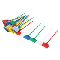 Home Mart Nylon Marker Cable Ties Self-Locking Cord Tags Label Wire Straps Assorted Colors