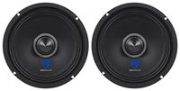 (2) Rockville RXM64 6.5" 300w 4 Ohm Mid-Range Drivers Car Speakers Mid-Bass