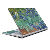 MightySkins Skin Compatible with Microsoft Surface Book 2 13" (2017) - Irises | Protective, Durable, and Unique Vinyl Decal wrap Cover | Easy to Apply, Remove, and Change Styles | Made in The USA