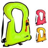X-Lounger Inflatable Snorkeling Vest, Snorkel Vest Life Jacket Free Diving Swimming Surfing Safety for Adults Youth