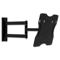 Lorell Small Medium Double Articulated Mount, 2.95" Height X 50.39" Width X 51.38" Length