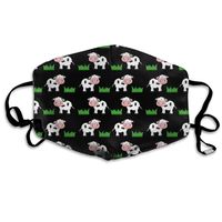 Cute Cow Pattern Anti-dust Mouth Mask Face Masks Mouth Cover for Man and Woman