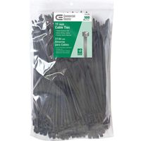 11 in. UV Cable Tie - Black (500-Pack)