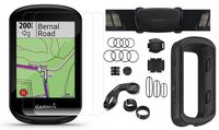 Garmin Edge 830 (2019 Version) Cycle GPS Bundle with Chest Strap HRM, Bluetooth Speed/Cadence Sensors, Silicone Case & Screen Protectors (x2) | Touchscreen, Mapping | Bike Computer (Black + Sensors)