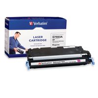 Verbatim Remanufactured Toner Cartridge Replacement for HP Q7563A (Magenta)