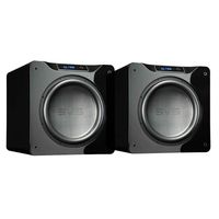 SVS Dual SB16-Ultra Subwoofer (Piano Gloss Black) - 16-inch Driver, 1,500-Watts RMS, DSP App Control, Sealed Cabinet