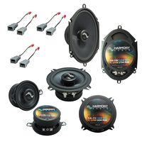 Compatible with Ford Mustang 1986-1993 Factory Premium Speaker Replacement Harmony C5 C35 C68 Pack