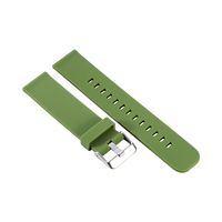 RuenTech Compatible with Garmin Forerunner 645 Replacement Band(20MM Width) Silicone Watch Band Strap Compatible with Garmin Forerunner 645/645 Music GPS Running Watch (Green)