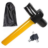 EFORCAR Universal Car Steering Wheel Theft Proof Lock Heavy Duty Suitable for Van Car SUV Rotary Anti-theft T-shaped Lock