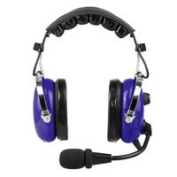 Pilot Aviation Headset for General Aircraft (Blue)