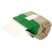 Leitz 70180001 Icon Continuous Labels, 2 x 3 1/2, White, Paper, Self Adhesive, 435/Roll