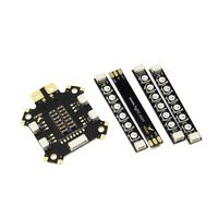 HGLRC PDB Power Distribution Board Support 2S - 5S 6S Input 5V & 12V Output with LED Strip Board and Current Sensor for FPV Racing Drone Race Quad Copter