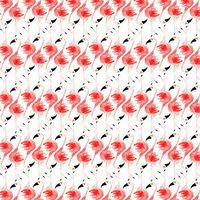 GRAPHICS & MORE Watercolor Flamingos Premium Roll Gift Wrap Wrapping Paper