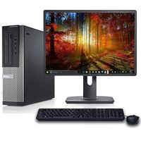 Dell Optiplex 390 Desktop Computer i3 3.2GHz 4GB RAM 500GB HD Windows 10 Professional w/19 LCD Bundle-WiFi Adapter, Keyboard and Mouse