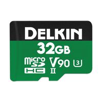 Delkin Devices 32GB Power microSDHC UHS-II (U3/V90) Memory Card