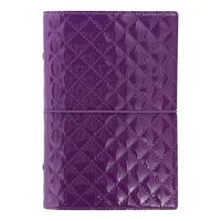 Filofax 2019 Personal Organizer, Domino Luxe Purple, 6.75 x 3.75 inches (C027989-19)