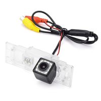 aSATAH 12 LED Car Rear View Camera for BMW E81 E87 E87N M1 F20 F21/ BMW M6 E63 E64 E64N F12 F13 F06/ Z4 E85 E86 E89 & Waterproof and Shockproof Reversing Backup Camera (12 LED)