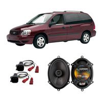 Compatible with Ford Freestar 2004-2007 Front Door Factory Replacement Harmony HA-R68 Speakers New