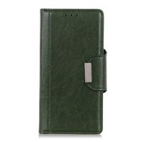 The Grafu Wallet Case for Samsung Galaxy S10+ / Plus, Folding Leather Protective Case, Strong Magnetic Closure Cover with Card Slots and Kickstand, Green