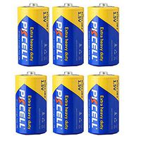 R14P 1.5V 280 Minutes Heavy Duty Batteries C Battery 6PC