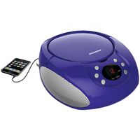 Sylvania SRCD261-B-PURPLE Portable CD Players with AM/FM Radio (Purple) Computer, Electronics