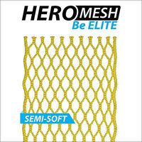 East Coast Dyes Lacrosse Semi-Soft HeroMesh Solid Color Golden Yellow HM-GldYel-1P