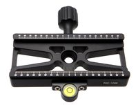 100mm Skeleton Clamp DAC-100B w Level Desmond Arca Compatible / for Tripod Head 1/4" / 3/8"