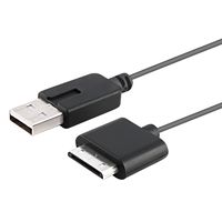 Insten For PSP Go Charger Cable 3.9ft USB 2-in-1 Data Sync and Charging Power Cord Compatible with Sony PSP Go