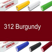 ORACAL 631 Sign Vinyl 24" x10YD Indoor Wall Graphics Self Adhesive-Backed - Burgundy