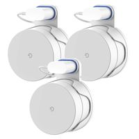 Google WiFi Wall Mount Holder, WiFi Mount Google Mesh WiFi System Google WiFi Router Without Messy Wires Screws