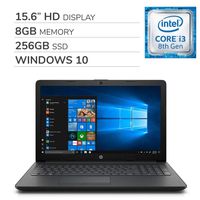 HP Pavilion 15 2019 Newest Premium 15.6'' HD Laptop Notebook Computer,2-Core Intel i3-8130U 2.2 GHz, 8GB RAM, 256GB SSD, DVD, Wi-Fi, Bluetooth, Webcam, HDMI, Windows 10