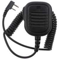 TENQ 2 Pin Handheld Speaker Mic Microphone for Baofeng Kenwood LINTON TYT WOUXUN Radio