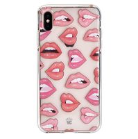 Velvet Caviar for Cute iPhone Xs Max Case Lips Clear for Women & Girls - Protective Phone Cases [Drop Test Certified] (Nude Lips)