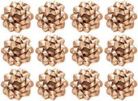 The Gift Wrap Company 4232-09 Decorative Glitterati Lotus Bows, Large, Gold