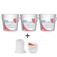 Pack of 3 Automatic Dishwasher Detergent, 10 lb.