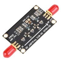 60dB RF Broadband Amplifier Preamplifier LNA 0.1M-2G Gain Two-Stage Amplification