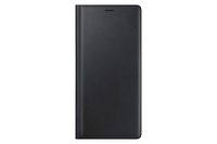 Samsung Galaxy Note9 Case, Genuine Leather Wallet Flip Cover, Black