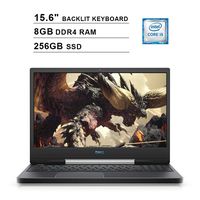 Dell G5 15 5590 15.6 Inch FHD 1080P Gaming Laptop (9th Gen Intel Quad Core i5-9300H up to 4.1 GHz, 8GB DDR4 RAM, 256GB SSD, GeForce GTX 1650 4GB, Backlit KB, Windows 10) (White)