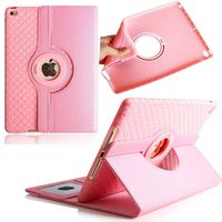 Ayans iPad 5th/ 6th Generation Case, 360 Degree Rotating Stand Folio Case PU Leather Protective Cover with Soft TPU Back Shell for New iPad 9.7 Inch 2017/2018 Case
