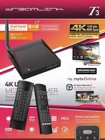 Dreamlink T3 Android Dual Band 5G Gigabit LAN 2GB RAM 16GB ROM 4K + Extra Backlit AIR Mouse Keyboard Remote + Extra Luminous Remote + Free 3 in 1 Charger